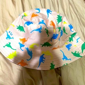 Kids dinasour bucket hat